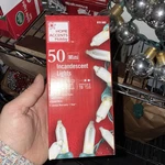 Home Accents Holiday Christmas 50 Mini Lights Clear String Green Wire 10 Ft 2. Fixed Price $5.00.
