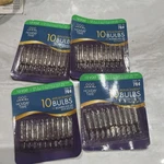Holiday Time 10 Clear 12V Glass Replacement Bulbs Mpn 64-846 Christmas. Fixed Price $9.69.