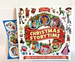 Disney Christmas Time Festive Treasury Featuring Book 9 Storys W Sticker. Fixed Price $8.99.