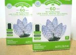 2 Pack Holiday Time 60-COUNT 16-FUNCTION Cool White Led C9 Christmas Lights New!. Fixed Price $49.99.
