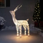 Northlight 48" Lighted White Mesh Buck Outdoor Christmas Decoration Clear Lights. Fixed Price $120.49.