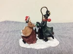 Vintage Santas Workbench Accessories Victorian Couple Figurine. Fixed Price $12.99.