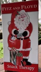 Fitz And Floyd Santa W/letters Snack Therapy Ceramic Food Tray New In Box!. Fixed Price $15.96.