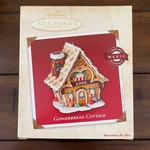Hallmark Keepsake 2002 Gingerbread Cottage Light & Magic Fragrance Ornament. Fixed Price $15.00.