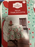 Holiday Time Table Clothe; 60X 84 Santa Designed; 100 % Peva; New. Fixed Price $8.09.