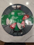 Home Accents Holiday 100-COUNT Red/warm White C9 Led Steady Lit Lights. Fixed Price $39.99.