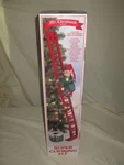 New Mr. Christmas Super Climbing Santa Claus Elf 43" Ladder Plays 15 Songs Led. Fixed Price $129.99.