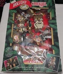 Vintage Mr. Christmas Holiday Carousel 5 Horses 21 Songs Lights Motion Works. Fixed Price $43.98.
