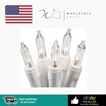 612 Vermont Clear 20 Count Christmas String Lights White Wire Cord, Ul Approv. Fixed Price $14.99.