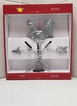 New Red Shed Rooster Chicken Weather Vane Christmas Tree Topper 10 Metal HO1. Fixed Price $69.95.