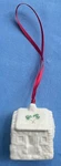 Belleek Shamrock Cottage-shaped Christmas Ornament. Fixed Price $19.95.