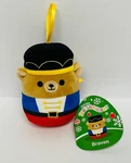 The Original Squishmallows Braven Nutcracker Bear 5" Mini Plush Toy 2024 Nwt. Fixed Price $7.99.