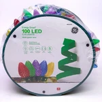 Ge Energy Smart 100-LIGHTS C9 Led Multi/green Wire Christmas Holiday 66 Feet New. Fixed Price $49.99.