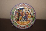 Jim Shore Heartwood Creek Born This Day Christmas Nativity Plate. Fixed Price $17.98.