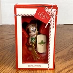 Lenox Disney Mickey Mouse With Sled Let Snow 2020 Annual Christmas Ornament. Fixed Price $14.95.