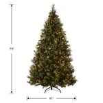 National Tree 7.5 Ft. Pre-lit Carolina Pine With 750 Clear Lights. Fixed Price $340.00.