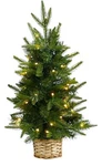Nearly Natural 2FT. Artificial Christmas Tree With 35 Clear Led Lights In.... Fixed Price $25.99.