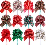 Pintreeland Christmas Pull Bows Large Gift Count (pack Of 1), 12PCS. Fixed Price $11.94.
