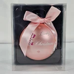 Kurt Adler Pink Glass Baby First Christmas Ornament GG0585 Hand Finished Boxed. Fixed Price $13.39.