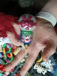 "loving Snowman" Christmas Ornament, Red Bow Belly, Green Scarf, Plaid Hat. Fixed Price $20.00.