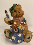Christmas Decor Resin Teddy Bear Light Lamp Indoor Nantucket. Fixed Price $14.50.