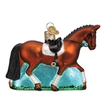 Old World Christmas Dressage Horse Ornament. Fixed Price $32.99.