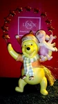 Lenox Disney Pooh & Piglet "reaching For The Stars" Ornament 24K Gold Trim Mib. Fixed Price $26.69.
