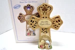Precious Moments Led Musical Nativity Christmas Cross Plays Silent Night. Fixed Price $20.00.