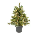 Vickerman 24" Cashmere Pine Artificial Christmas Tree With 50 Led Green. Fixed Price $73.42.