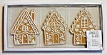 Jingles Joy Icing Gingerbread House Christmas Tree Ornaments Set Of 3 New Box. Fixed Price $29.99.
