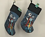 2 Pack Disney Nightmare Before Christmas Jack And Sally Stocking 19 Inch Nwt. Fixed Price $34.20.
