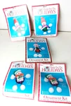 Jingle Bell Ornament Craft Kit Snowman Holiday Christmas Darice Lot Of 5. Fixed Price $15.95.
