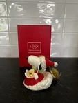 Brand New Lenox Peanuts Sledding With Snoopy Ornament, Woodstock #843571. Fixed Price $50.00.