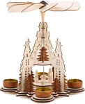 Brubaker Christmas Pyramid - Nativity Scene With Jesus In Manger Designed. Fixed Price $59.99.