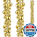 Yuxung 2 Pcs Christmas Ball Garland 6 Ft Ornaments Bulb. Fixed Price $85.98.