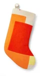 Lego Collection X Target Colorblock Felt Christmas Stocking Orange/red New. Fixed Price $7.77.