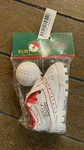 Kurt Adler Santa Pro Shoe Ball Christmas Ornament Golfer Holiday. Fixed Price $14.95.