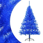 Christmas Tree Decoration Artificial Half-circle With Stand Pvc Vidaxl. Fixed Price $35.99.