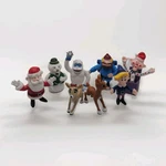 Rudolph The Red Nosed Reindeer 8 Figure Set Official Licensed Product Christmas. Fixed Price $36.99.