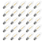 25 Pack C7 Led Christmas Light Shatterproof E12 2200K Warm White. Fixed Price $17.09.