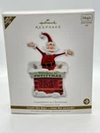 2010 Hallmark Countdown To Christmas Clock Ornament Santa New In Box. Fixed Price $24.95.