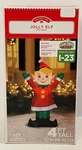 Holiday Time Jolly Elf Airblown Inflatable 4 Ft Tall Christmas New. Fixed Price $34.85.