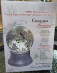 Nib Christmas Forever Rotating Musical Snowman Glitter Globe. Fixed Price $31.95.