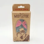 New Trader Joe's Real Mistletoe Gift Box Packaging Red Bow Naturally Preserved. Fixed Price $12.49.