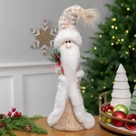 Northlight Standing Gnome With Plush Winter Hat Christmas Figure - 17.25". Fixed Price $27.71.