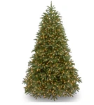 7.5FT National Tree Pre-lit Jersey Fraser Fir Artificial Christmas W/ Stand. Fixed Price $789.99.