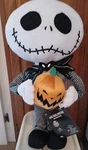 Disney Nightmare Before Christmas Jack Skellington Door Greeter Plush 20" Gemmy. Fixed Price $14.99.