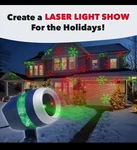 Star Shower Spectacular Christmas Light W/ Remote Seen On 8 Holiday Pic. Fixed Price $38.49.