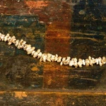 9 Ft. Faux Popcorn String Bead Primitive Rustic Garland Christmas Tree Decor. Fixed Price $21.99.