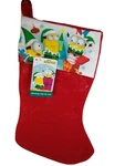 Minion Illumination Christmas Stocking 16 Inch New Felt. Fixed Price $12.77.